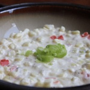 Bourbon Creamed Corn