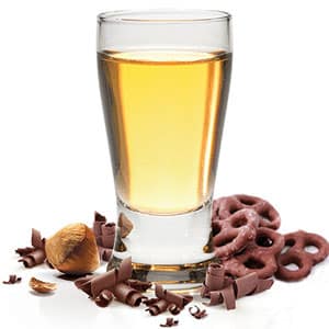 chocolate covered pretzel shot