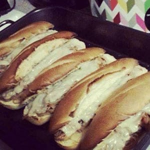 Crockpot French Dip Sandwiches