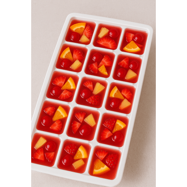 Holiday Cheer Ice Cubes Splash