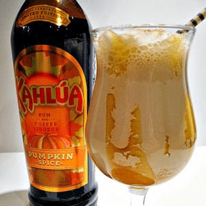 Kahlua Pumpkin Spice Caramel Mudslide