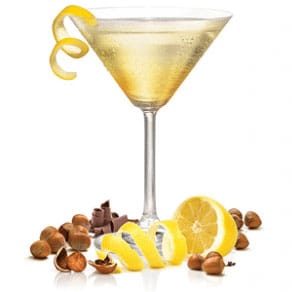 Nutty Lemon Martini