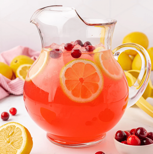 Pink Lemonade Vodka Beer Punch