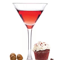 Red Velvet Cupcake Martini