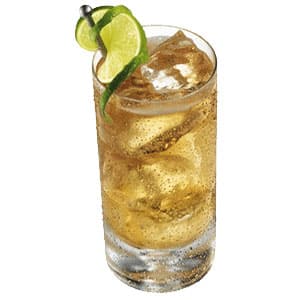 Whiskey Ginger Cocktail