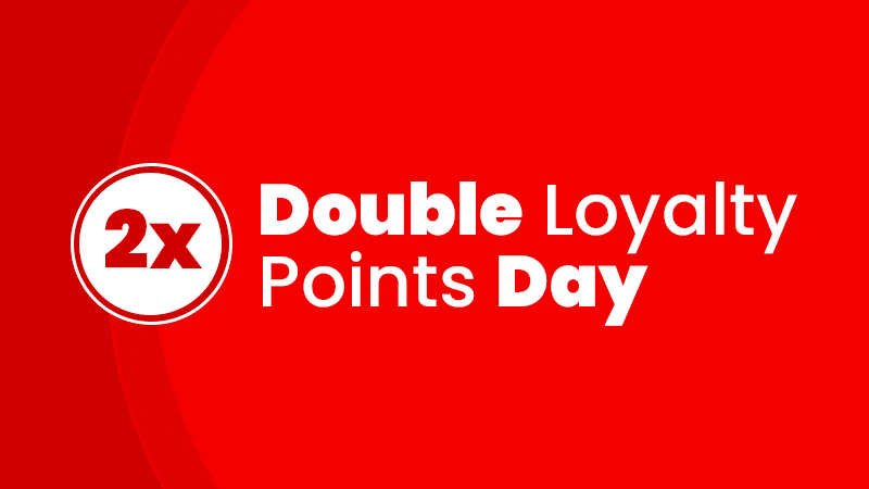 double points day event 2