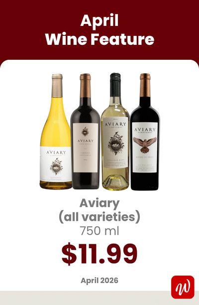 april 2026 wine feature