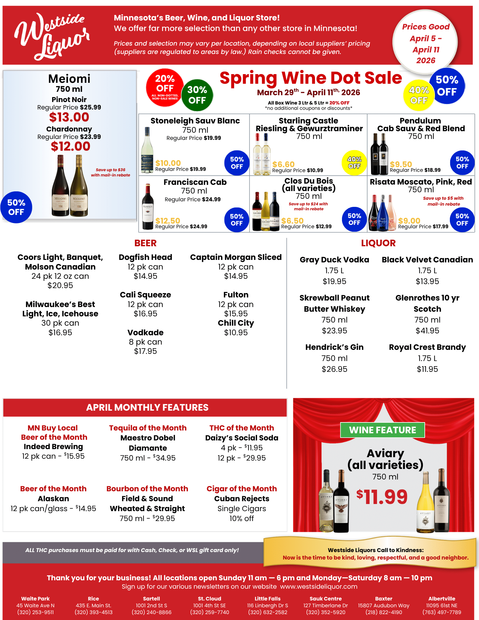 weekly ad april 5th 11th, 2026